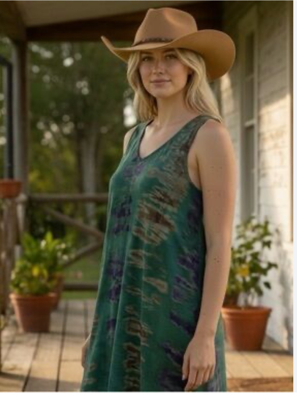 NWT Jaded Gypsy Sleeveless Tie-Dye Dress
